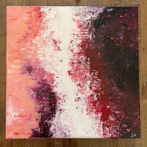 Acrylic Abstract Painting on Canvas